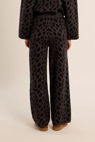 Molly Bracken Leopard Knit Trousers