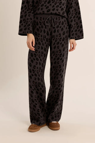 Molly Bracken Leopard Knit Trousers